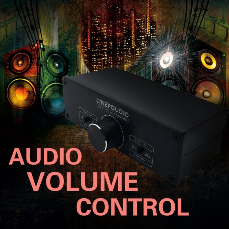LINEPAUDIO A967 Full-balanced Passive PreAmp Active Speaker Two-channel Volume Controller, A967 – TPU