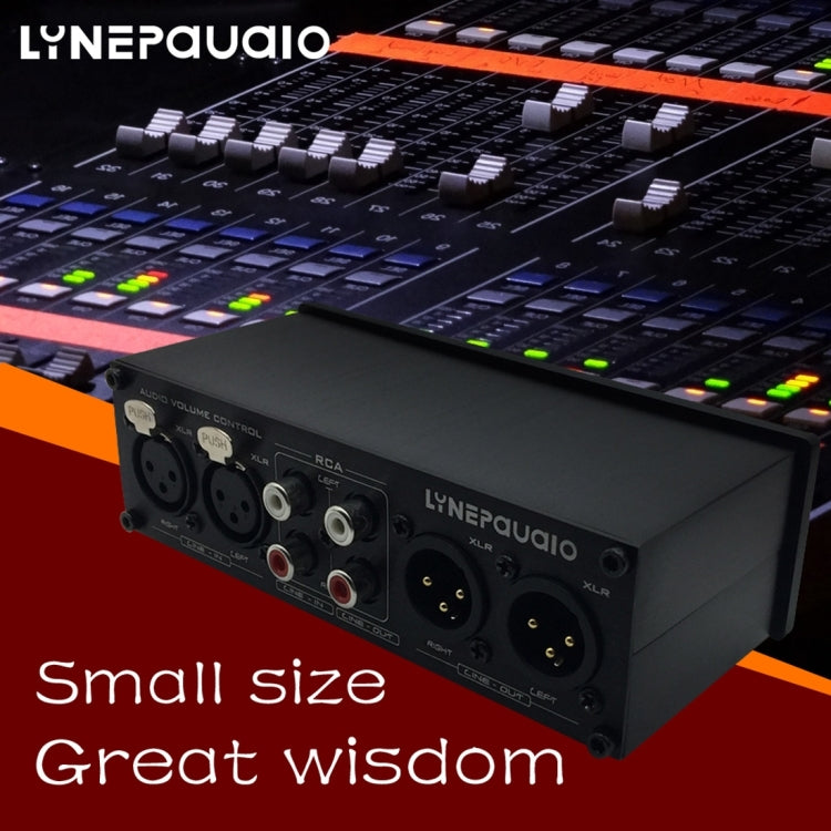 LINEPAUDIO A967 Full-balanced Passive PreAmp Active Speaker Two-channel Volume Controller, A967 – TPU