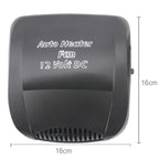 DC 12V Car Auto Vehicle Electronic Heater Fan, 12V