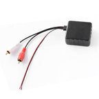 Universal Car Wireless Bluetooth Module 2RCA Lotus Male AUX Audio Adapter Cable, Universal Car (2RCA)