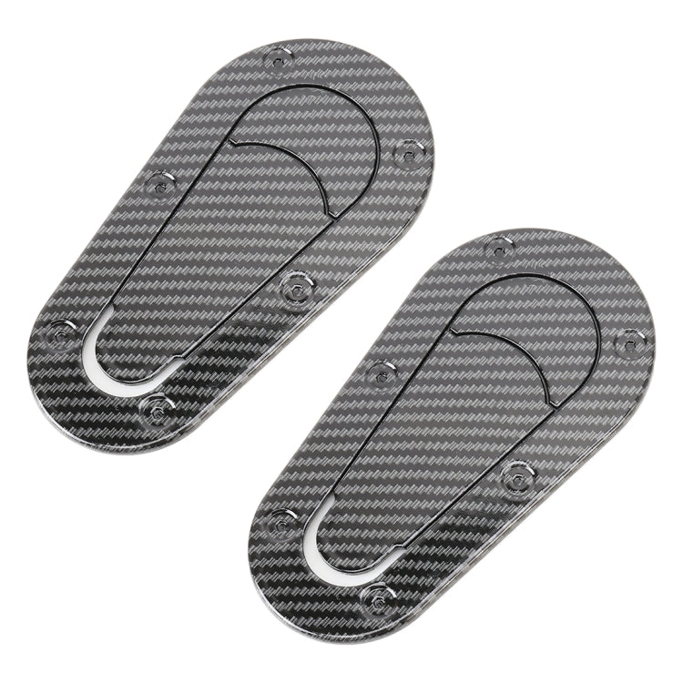 2 PCS Car Imitation Engine Lock Body Decorative Sticker, Lock Body Sticker Lock Body Sticker