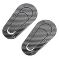 2 PCS Car Imitation Engine Lock Body Decorative Sticker, Lock Body Sticker Lock Body Sticker