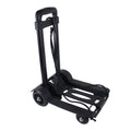 Lightweight Portable Folding Luggage Carts Travel Trolley with Rope Default Title