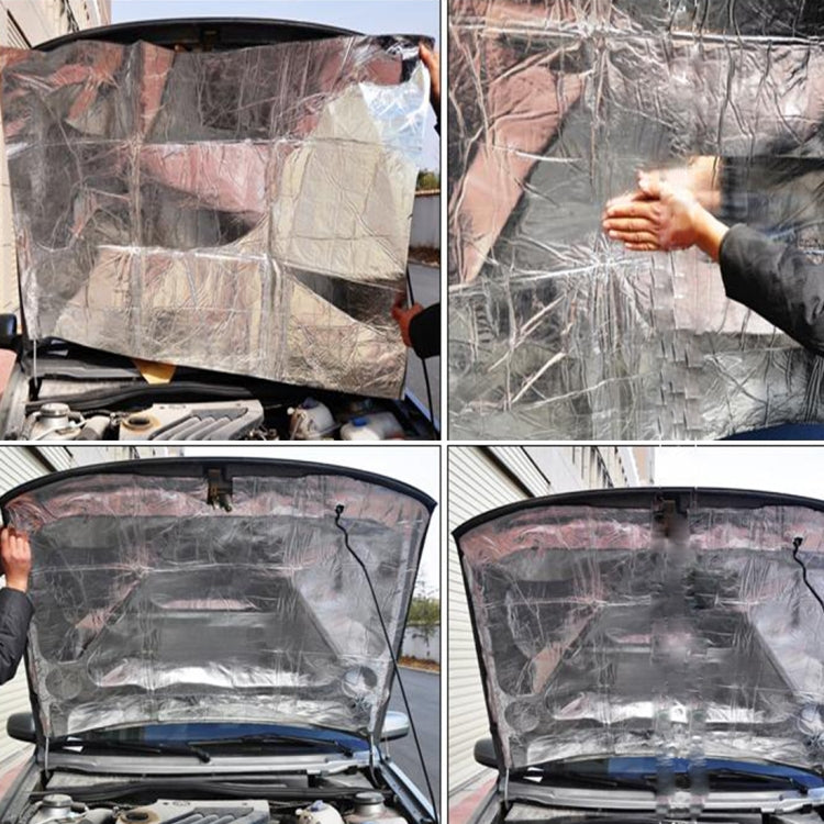Car Auto Exhaust Muffler Heat Sound Waterproof Deadener Insulation Mat Pad, Size: 139x52cm – Waterproof