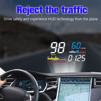 D5000 OBD2 5 inch Vehicle-mounted Head Up Display Security System, Support Car Speed / Engine Revolving Speed Display / Water Temperature / Battery Voltage / Detection and Elimination Fault Code, D5000 – Durable Build, Easy to Use