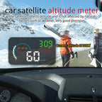 Q5 GPS 4 inch Vehicle-mounted Head Up Display Security System, Support Running Speed & Direction & Distance / Driving Kilometres /, Q5