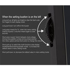 Q5 GPS 4 inch Vehicle-mounted Head Up Display Security System, Support Running Speed & Direction & Distance / Driving Kilometres /, Q5