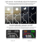 T100 OBD2 4 inch Vehicle-mounted Head Up Display Security System, Support Car Speed / Engine Revolving Speed Display / Instantaneous Fuel Consumption / Detection and Elimination Fault Code, T100