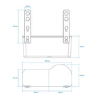 SHUNWEI SD-1510 Multi-functional Car Cup Phone Backseat Holder, SD-1510