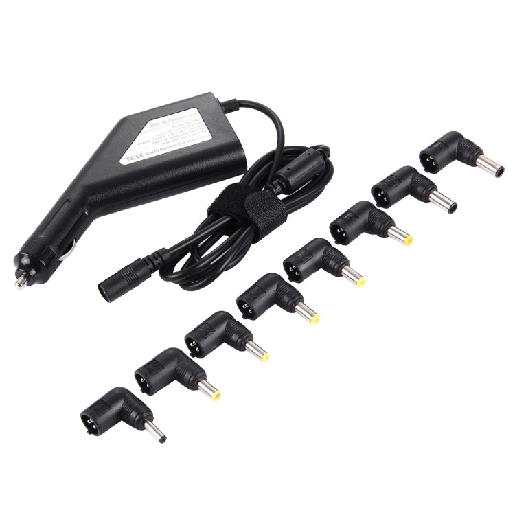 Laptop Notebook Power 90W Universal Car Charger with 8 Power Adapters & 1 USB Port for Samsung, Sony, Asus, Acer, IBM, HP, Lenovo, Car Charger – Durable Build, Easy to Use