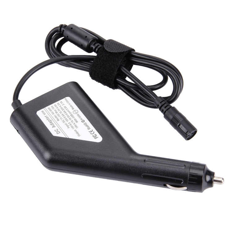 Laptop Notebook Power 90W Universal Car Charger with 8 Power Adapters & 1 USB Port for Samsung, Sony, Asus, Acer, IBM, HP, Lenovo, Car Charger – Durable Build, Easy to Use