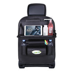 Multifunction Car Seat Pockets Folding Storage Bag Black