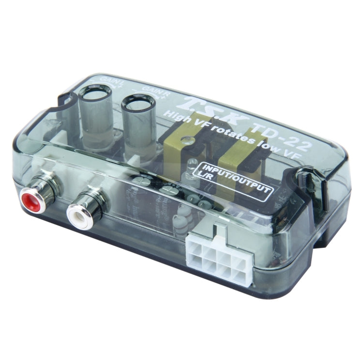 TSK TD-22 Car Stereo Speaker Level Converter, High VF Rotates Low VF, Car High VF Rotates Low VF Converter Car High VF Rotates Low VF Converter