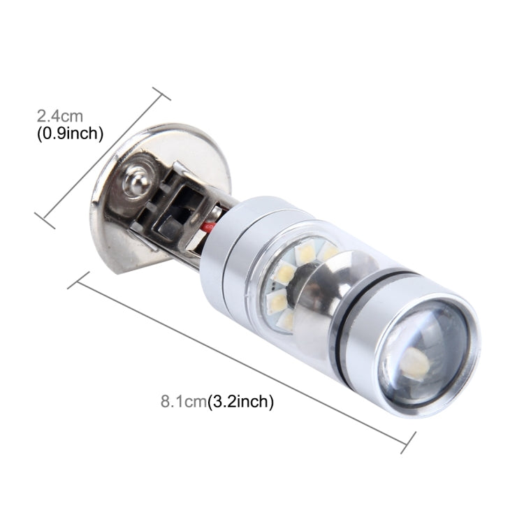 H1 100W 850 LM 7000K 20 SMD-2828-LEDs Car Fog Lights, DC 12-24V, H1 – Durable Build, Easy to Use