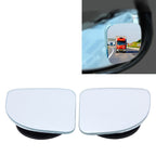 2 PCS ACP-005 Car Blind Spot Rear View Fix/360 Degree Angle Adjustable Wide Angle Mirror, ACP-005 ACP-005