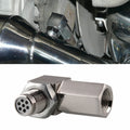 90 Degree Car Oxygen Sensor Spacer Engine Light CEL Check Bung Mini Catalytic Converter M18 x 1.5, 90 Degree 90 Degree