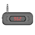Doosl DSER116 Multifunctional Car FM Transmitter Wireless Music Receiver with 3.5mm Jack & LCD Display, Support Hands-free Call, DSER116 DSER116