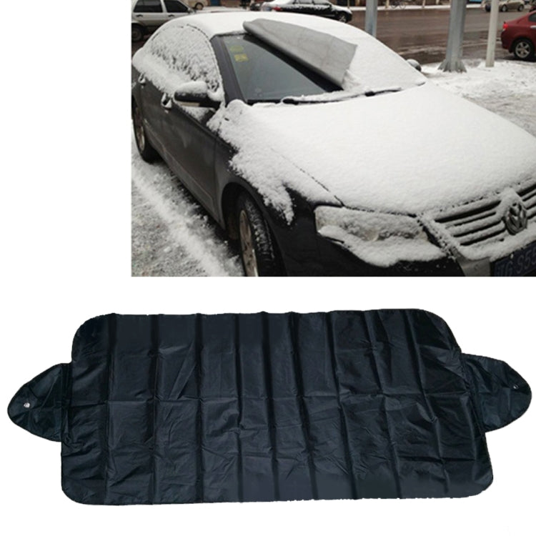 Car Windshield Sun Shade Winter Car Snow Shield Cover Auto Front Windscreen / Rain / Frost / Sunshade, Size: 150 x 70cm, Random Color Delivery, 150x70cm – Non-slip 150x70cm