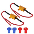 2 PCS Car Canbus Error Canceller Decoder Load Resistor LED 10W 39 Ohm No Blinking Decoder, 10W 39 Ohm 10W 39 Ohm