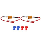 2 PCS Car Canbus Error Canceller Decoder Load Resistor LED 10W 39 Ohm No Blinking Decoder, 10W 39 Ohm