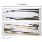 5 PCS SUV Body Decorative Strip Brand Car Streamline Shining Sticker for Nissan TERRA 2019 – Waterproof, For Nissan TERRA 2019