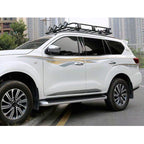 5 PCS SUV Body Decorative Strip Brand Car Streamline Shining Sticker for Nissan TERRA 2019 – Waterproof, For Nissan TERRA 2019