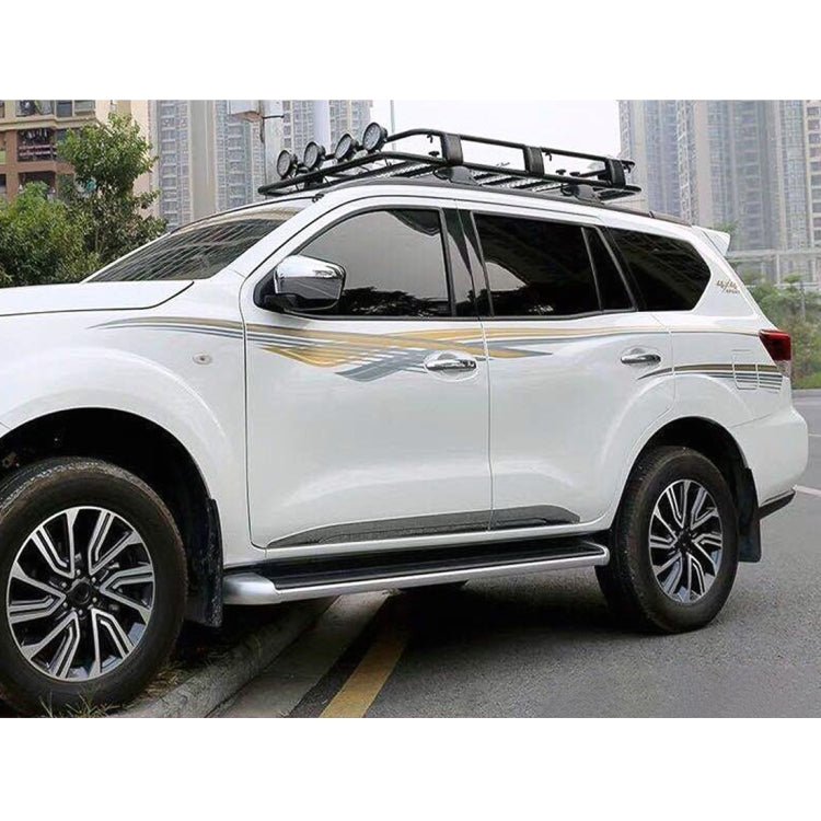 5 PCS SUV Body Decorative Strip Brand Car Streamline Shining Sticker for Nissan TERRA 2019 – Waterproof, For Nissan TERRA 2019