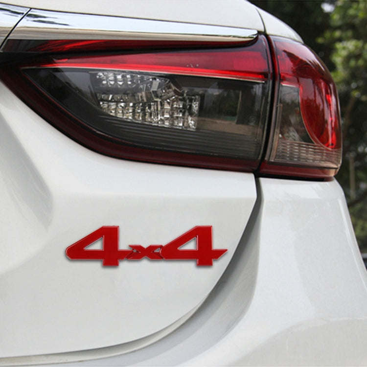 Auto Sticker Metal Fashion Car Stickers Auto Chrome Car Styling-covers Car Personality Accessories, 4X4 Sticker 4X4 Sticker