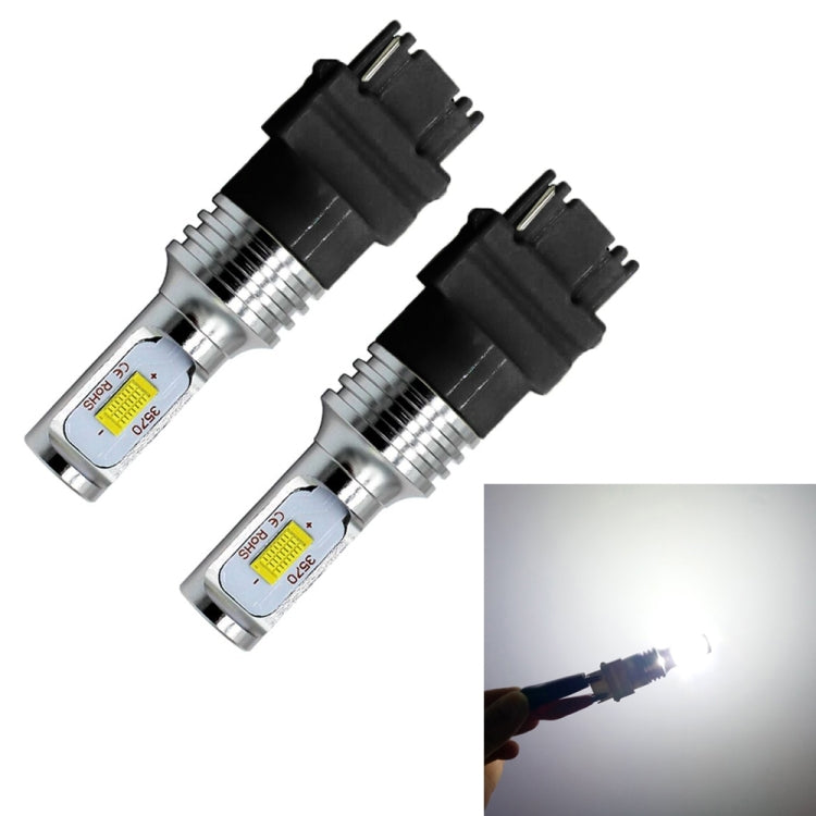 2 PCS 3156 72W 1000LM 6000-6500K Car Auto Turn Backup LED Bulbs Reversing Lights, DC 12-24V, 3156 Backup Light, 3156 3156 Backup Light White Light