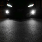 2 PCS 9005 HB3 72W 1000LM 6000-6500K Super Bright White Light Car Fog LED Bulbs, DC 12-24V, 9005/HB3, 9005 HB3 – Durable Build, Easy to Use