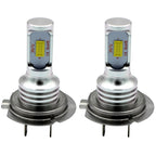 2 PCS H7 72W 1000LM 6000-6500K Super Bright White Light Car Fog LED Bulbs, DC 12-24V, H7