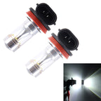 2 PCS H8/H11 30W 350 LM 6000K White Light CREE 6 LED Car Fog Light Bulb, DC 12V, H8/H11 H8 H11