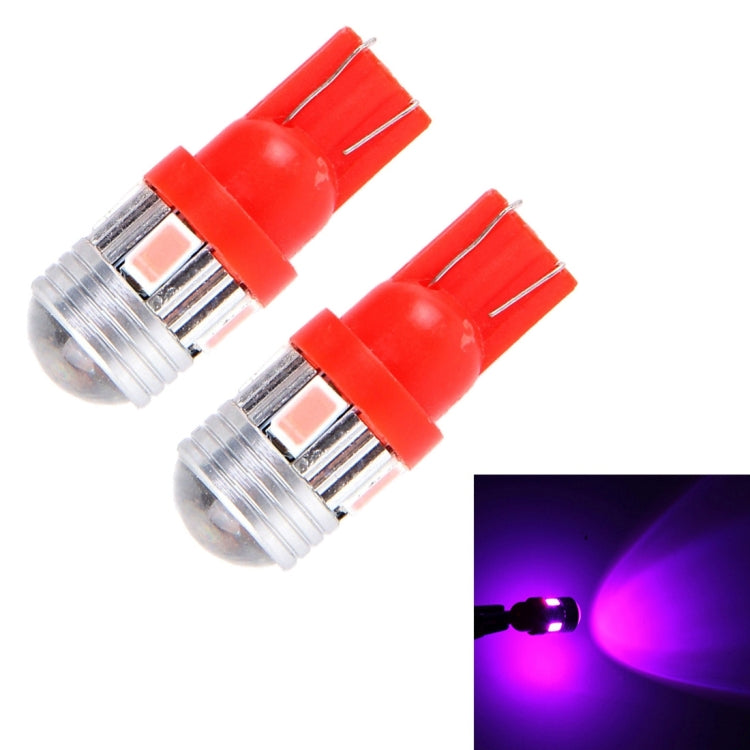 2 PCS T10 3W 6 LED SMD 5630 Pink Light Clearance Light.DC 12V., 6 LED SMD 5630 6 LED SMD 5630