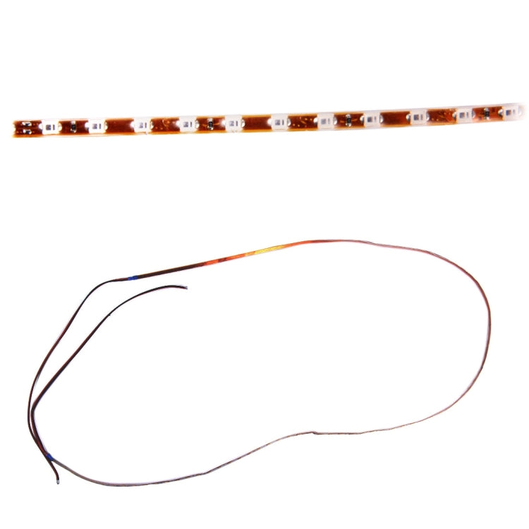 5 PCS 45 LED 3528 SMD Waterproof Flexible Car Strip Light for Car Decoration, DC 12V, Length: 90cm, 90cm+blue, 90cm+red, 90cm+white, 90cm+yellow, 90cm+pink, 90cm+green, 90cm+ice blue