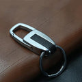 Single Ring Metal Leather Key Chain Metal Car Key Ring Multi-functional Tool Key Holder Key Chains Rings Holder For Car Key Rings, Single Ring Single Ring