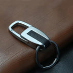 Single Ring Metal Leather Key Chain Metal Car Key Ring Multi-functional Tool Key Holder Key Chains Rings Holder For Car Key Rings, Single Ring Single Ring