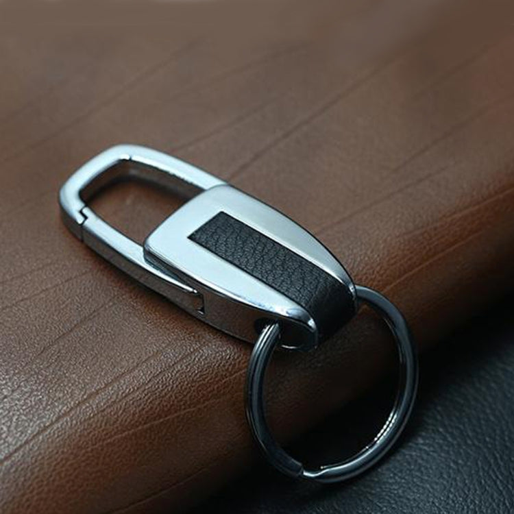 Single Ring Metal Leather Key Chain Metal Car Key Ring Multi-functional Tool Key Holder Key Chains Rings Holder For Car Key Rings, Single Ring Single Ring