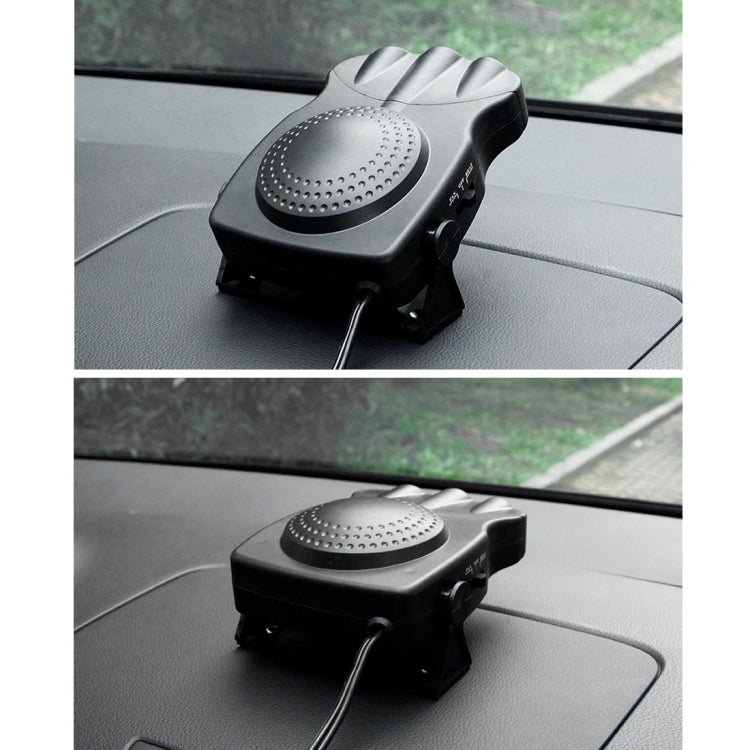 DC 12V 150W Cold and Warm Dual Use Three Outlet Car Auto Electronic Heater Fan Windshield Defroster Demister, 150W Black, 150W Red – Durable Build, Easy to Use
