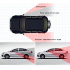 SHUNWEI Car Adjustable Blind Spot Mirror Wide Angle Auxiliary Rear View Side Mirror, SD-2409