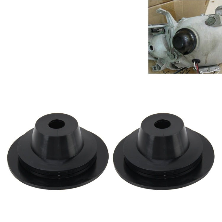 2 PCS Universal Car LED Headlight HID Xenon Lamp Silicone Dust Cover Seal Caps LED Headlight Seal Dust Seal Cover Dust Cover for H1 H3 H7 H11 / H8 9005 / 9006, For H1 H3 H7 H11 / H8 9005 / 9006 For H1 H3 H7 H11 H8 9005 9006