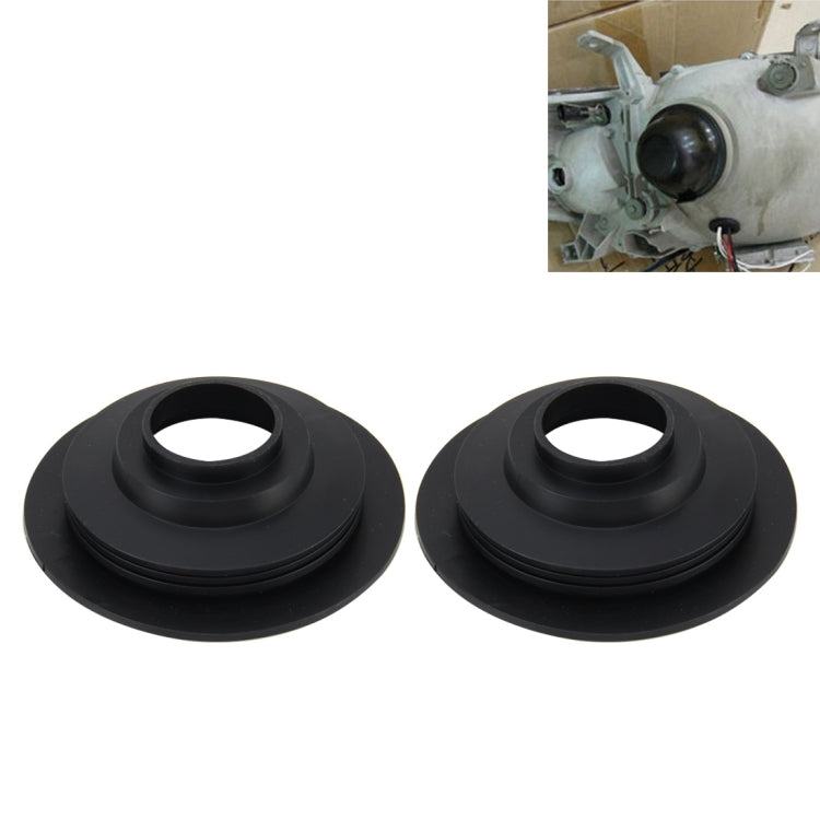 2 PCS Universal Car LED Headlight HID Xenon Lamp Silicone Dust Cover Seal Caps LED Headlight Seal Dust Seal Cover Dust Cover for H4 H13 9004 9007, For H4 H13 9004 9007 For H4 H13 9004 9007