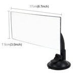 360 Degree Car Adjustable Interior Windshield Rectangular Blind Spot Mirror with Suck Cup Holder, XL-1013