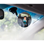 360 Degree Adjustable Car Interior Windshield Circular Blind Spot Mirror with Sucking Cup Holder, XL-1014