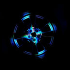 4 PCS Solar High Power Car LED Colorful Wheel Lights, 4 PCS Colorful Wheel Lights