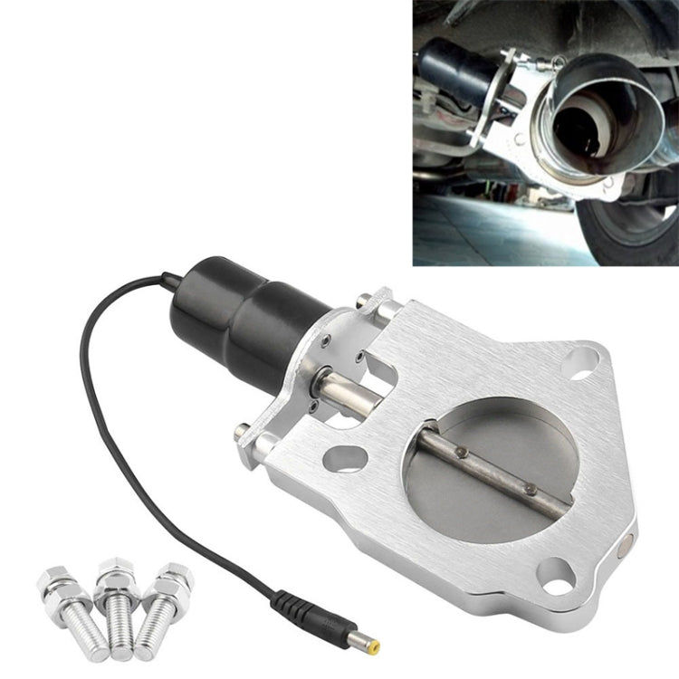 Universal Car 2.5 inch Stainless Steel Racing Electric Exhaust Cutout Valves Control Motor Kit, 2.5 inch 2.5 inch