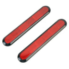3R-2150 2 PCS Car Plastic Reflect Warning Sticker Outside Sticker, 3R-2150