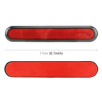 3R-2150 2 PCS Car Plastic Reflect Warning Sticker Outside Sticker, 3R-2150