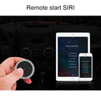 Car Wireless Bluetooth Controller Mobile Phone Multimedia Multi-functional Steering Wheel Remote Controller with Holder, with Holder (Black), with Holder (Silver)