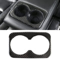 Car Water Cup Carbon Fiber Decorative Sticker for Jeep Grand Cherokee 2011-2018, Water Cup Water Cup
