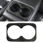Car Water Cup Carbon Fiber Decorative Sticker for Jeep Grand Cherokee 2011-2018, Water Cup Water Cup